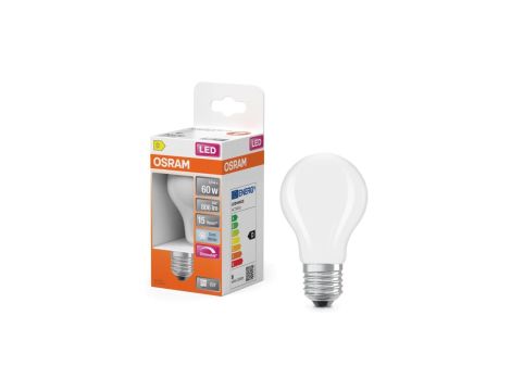 Żarówka LED OSRAM E27 A60 5.9W zamiennik 60W 806lm 4000K Neutralna 300 Ściemnialna Klasa D 4 Lata Gwarancji
