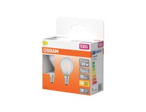 Żarówka LED E14 P45 3.4W 470lm 2700K /zestaw 2szt./