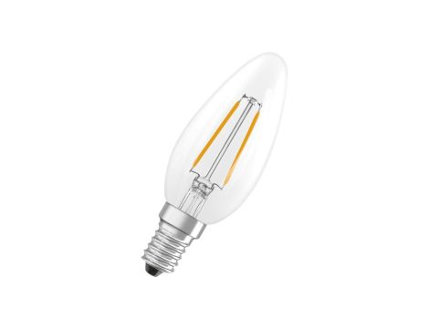 Żarówka LED E14 B35 1.8W 250lm 2700K filament /zestaw 2szt./
