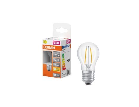 Żarówka LED E27 P45 1.8W 250lm 2700K filament