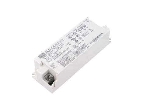 Zasilacz impulsowy LED, 60 W, napięcie wejściowe: 12 VDC, prąd wyjściowy: 5 A XLC-60-12