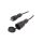 Przedłużacz sieciowy, H05RR-F, 3G2,5mm2, 15m, guma, czarny, 16A W-99200