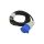 Przedłużacz sieciowy, H05RR-F, 3G2,5mm2, 5m, guma, czarny, EXTREM W-99950