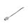 Złącze M8 żeńskie prosty PIN:3 60V 3A SD-M8A-03P-FF-SF7A10-00A(H)