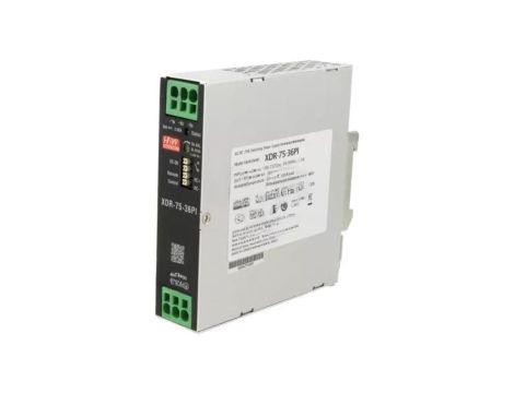 Zasilacz impulsowy na szynę DIN 75W 36VDC 0...2,08A 85...305VAC XDR-75-36PI