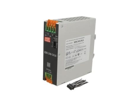 Zasilacz impulsowy na szynę DIN 240W 24VDC 0...10A 85...305VAC XDR-240-24LA