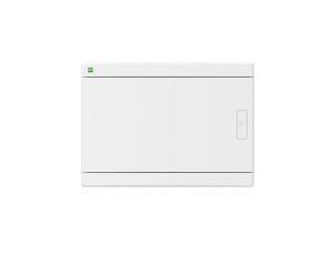 Rozdzielnica modułowa ELEGANT 1x12 PE+N natynkowa IP40 PE+N drzwi białe 2424-00