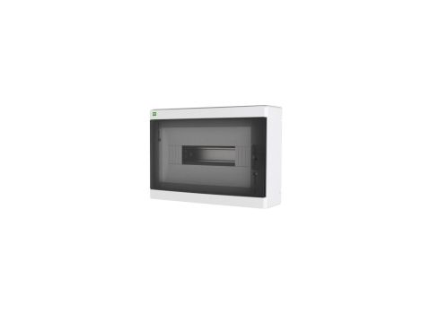 Rozdzielnica modułowa ELEGANT 1x12 PE+N natynkowa IP40 PE+N drzwi dymne 2424-01