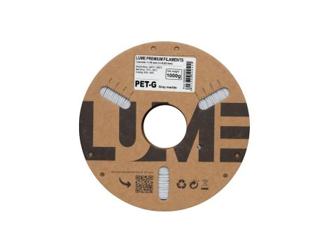 Filament LUME PET-G szary marmur (02-026) 1,75 mm 1 kg FIL10000152-WUN