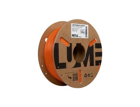 Filament LUME PET-G pomarańczowy (02-015) 1,75 mm 1 kg FIL10000141-WUN