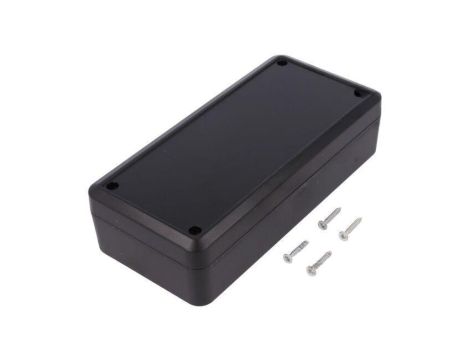 Obudowa uniwersalna, X: 89mm, Y: 189mm, Z: 50mm, ABS, czarny Z125