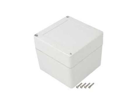 Obudowa uniwersalna, X: 105mm, Y: 105mm, Z: 90mm, ZP, ABS, jasnoszary ZP105.105.90JH TM ABS
