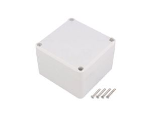 Obudowa uniwersalna, X: 80mm, Y: 82mm, Z: 55mm, ABS, szary, uszczelka Z111JH TM ABS