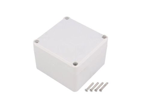 Obudowa uniwersalna, X: 80mm, Y: 82mm, Z: 55mm, ABS, szary, uszczelka Z111JH TM ABS