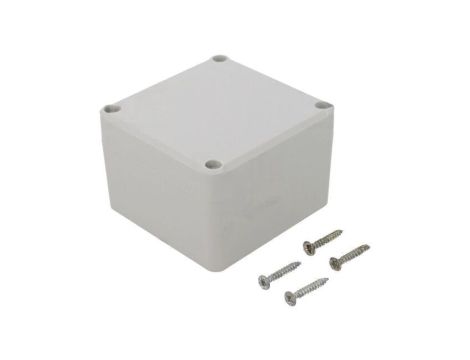 Obudowa uniwersalna, X: 80mm, Y: 82mm, Z: 55mm, ABS, szary, uszczelka Z111H ABS