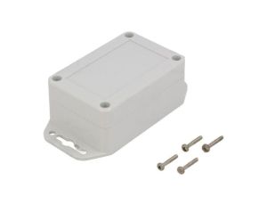 Obudowa uniwersalna, X: 60mm, Y: 90mm, Z: 40mm, ZP, ABS, jasnoszary ZP90.60.40UJH TM ABS