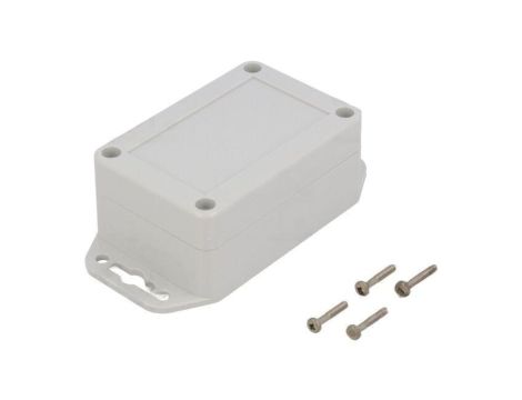 Obudowa uniwersalna, X: 60mm, Y: 90mm, Z: 40mm, ZP, ABS, jasnoszary ZP90.60.40UJH TM ABS