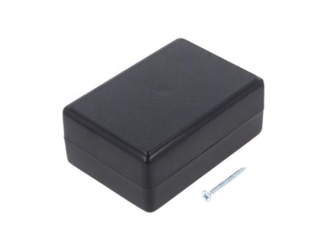 Obudowa uniwersalna, X: 59mm, Y: 84mm, Z: 37mm, ABS, czarny Z23B ABS