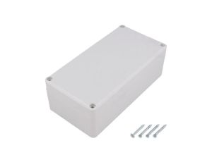 Obudowa uniwersalna, X: 82mm, Y: 158mm, Z: 55mm, ABS, szary, IP65 Z58JH ABS