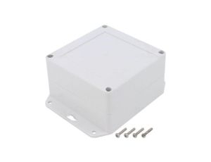 Obudowa uniwersalna, X: 105mm, Y: 105mm, Z: 60mm, ZP, ABS, jasnoszary ZP105.105.60UJH TM ABS