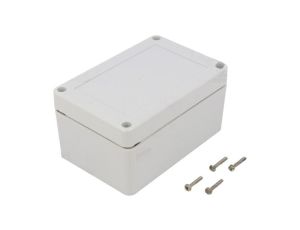 Obudowa uniwersalna, X: 80mm, Y: 120mm, Z: 60mm, ZP, ABS, jasnoszary ZP120.80.60SJ TM ABS