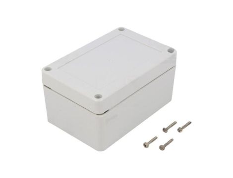 Obudowa uniwersalna, X: 80mm, Y: 120mm, Z: 60mm, ZP, ABS, jasnoszary ZP120.80.60SJ TM ABS