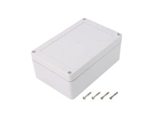 Obudowa uniwersalna, X: 100mm, Y: 150mm, Z: 60mm, ZP, ABS, jasnoszary ZP150.100.60JH TM ABS