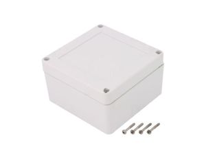 Obudowa uniwersalna, X: 105mm, Y: 105mm, Z: 60mm, ZP, ABS, jasnoszary ZP105.105.60JH TM ABS
