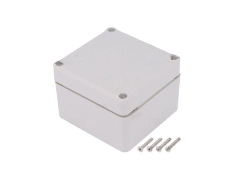 Obudowa uniwersalna, X: 80mm, Y: 82mm, Z: 55mm, ABS, szary, IP67 Z111JS-IP67 TM ABS
