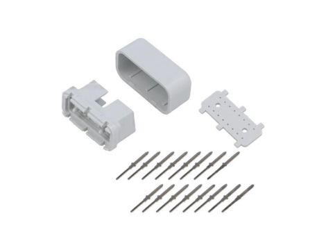 Obudowa: OBD, X: 24,7mm, Y: 48,3mm, Z: 18mm, ABS, 24VDC, Korpus: czarny ZOBD MINI 24V SET ABS