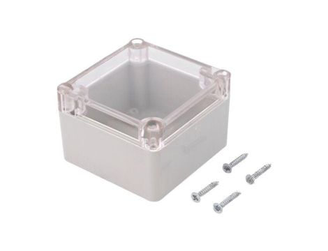 Obudowa uniwersalna, X: 80mm, Y: 82mm, Z: 55mm, ABS, szary, uszczelka Z111JPH ABS