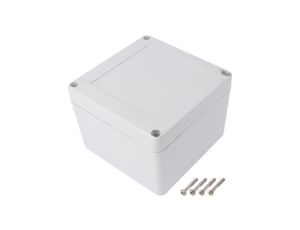 Obudowa uniwersalna, X: 105mm, Y: 105mm, Z: 75mm, ZP, ABS, jasnoszary ZP105.105.75JH TM ABS