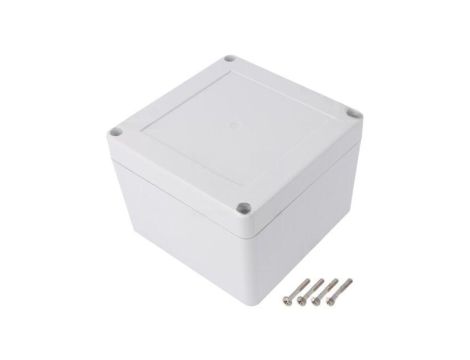 Obudowa uniwersalna, X: 105mm, Y: 105mm, Z: 75mm, ZP, ABS, jasnoszary ZP105.105.75JH TM ABS