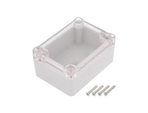 Obudowa uniwersalna, X: 64mm, Y: 88mm, Z: 41mm, ABS, szary, uszczelka Z56JPH TM ABS