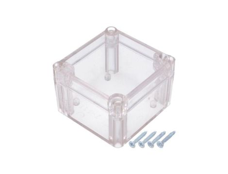 Obudowa uniwersalna, X: 80mm, Y: 82mm, Z: 55mm, ABS, uszczelka, IP65 Z111PH ABS
