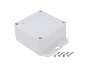 Obudowa uniwersalna, X: 90mm, Y: 90mm, Z: 45mm, ZP, ABS, jasnoszary ZP90.90.45UJH TM ABS