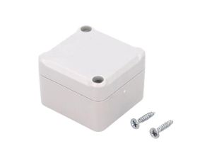 Obudowa uniwersalna, X: 49mm, Y: 51mm, Z: 36mm, polistyren, szary Z116J PS