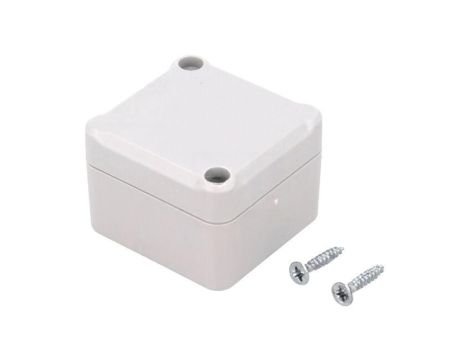 Obudowa uniwersalna, X: 49mm, Y: 51mm, Z: 36mm, polistyren, szary Z116J PS