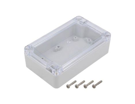 Obudowa uniwersalna, X: 75mm, Y: 125mm, Z: 37mm, ZP, ABS, jasnoszary ZP125.75.37JP TM ABS-PC