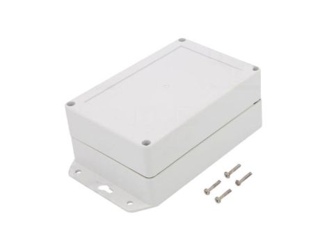Obudowa uniwersalna, X: 100mm, Y: 150mm, Z: 60mm, ZP, ABS, jasnoszary ZP150.100.60SUJ TM ABS