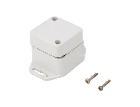 Obudowa uniwersalna, X: 45mm, Y: 45mm, Z: 40mm, ZP, ABS, jasnoszary ZP45.45.40UJH TM ABS