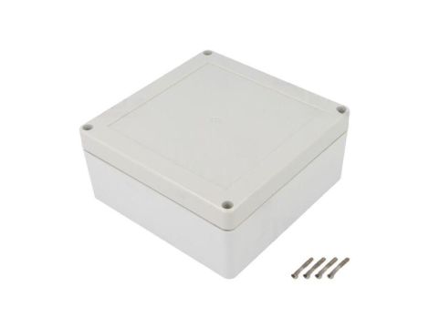 Obudowa uniwersalna, X: 135mm, Y: 135mm, Z: 60mm, ZP, ABS, jasnoszary ZP135.135.60SJ TM ABS