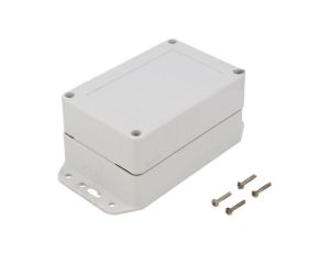 Obudowa uniwersalna, X: 80mm, Y: 120mm, Z: 60mm, ZP, ABS, jasnoszary ZP120.80.60SUJ TM ABS