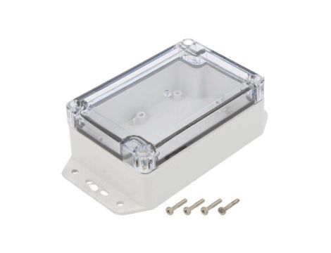 Obudowa uniwersalna, X: 80mm, Y: 120mm, Z: 45mm, ZP, ABS, jasnoszary ZP120.80.45SUJP TM ABS-PC