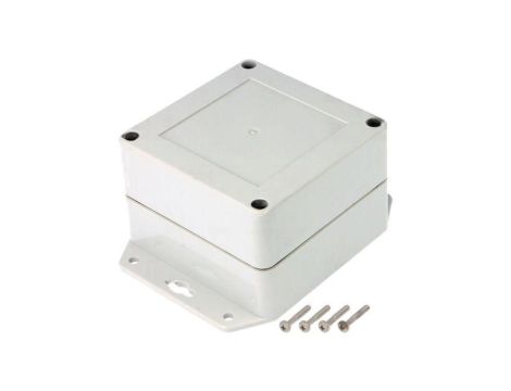 Obudowa uniwersalna, X: 90mm, Y: 90mm, Z: 60mm, ZP, ABS, jasnoszary ZP90.90.60UJH TM ABS