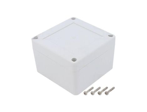 Obudowa uniwersalna, X: 90mm, Y: 90mm, Z: 60mm, ZP, ABS, jasnoszary ZP90.90.60JH TM ABS