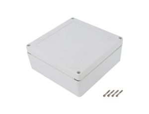 Obudowa uniwersalna, X: 150mm, Y: 150mm, Z: 60mm, ZP, ABS, jasnoszary ZP150.150.60SJ TM ABS