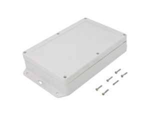 Obudowa uniwersalna, X: 140mm, Y: 210mm, Z: 45mm, ZP, ABS, jasnoszary ZP210.140.45SUJ TM ABS