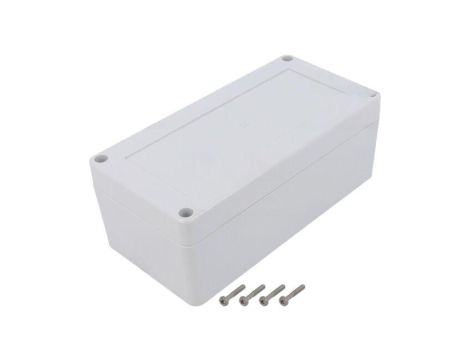 Obudowa uniwersalna, X: 80mm, Y: 160mm, Z: 60mm, ZP, ABS, jasnoszary ZP160.80.60JH TM ABS