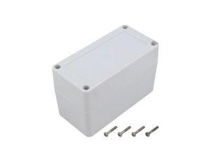 Obudowa uniwersalna, X: 60mm, Y: 120mm, Z: 75mm, ZP, ABS, jasnoszary ZP120.60.75JH TM ABS